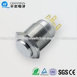Qn19-E6 19mm Momentary|Latching Elevated Head Pin Terminal Metal Push Button Switch